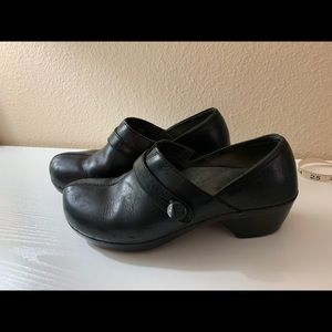 Dansko leather clogs